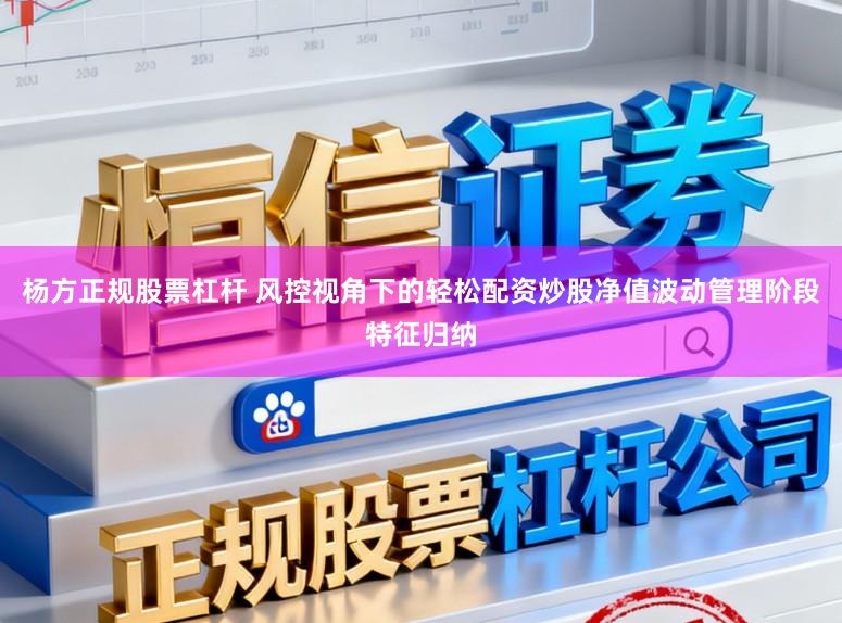 杨方正规股票杠杆 风控视角下的轻松配资炒股净值波动管理阶段特征归纳