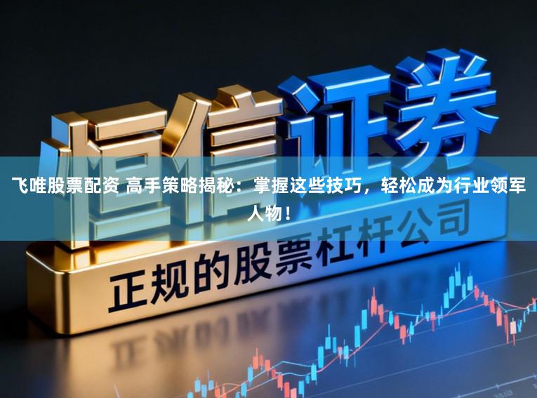 飞唯股票配资 高手策略揭秘:掌握这些技巧,轻松成为行业领军人物!