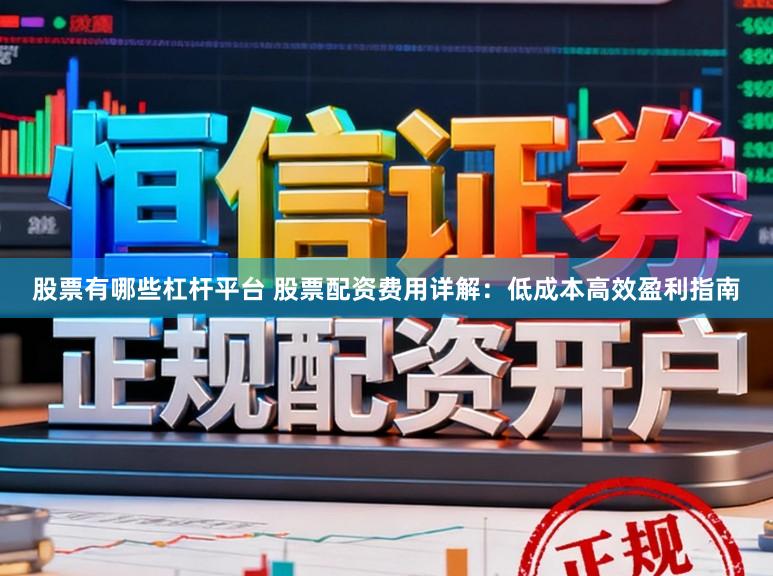 股票有哪些杠杆平台 股票配资费用详解：低成本高效盈利指南